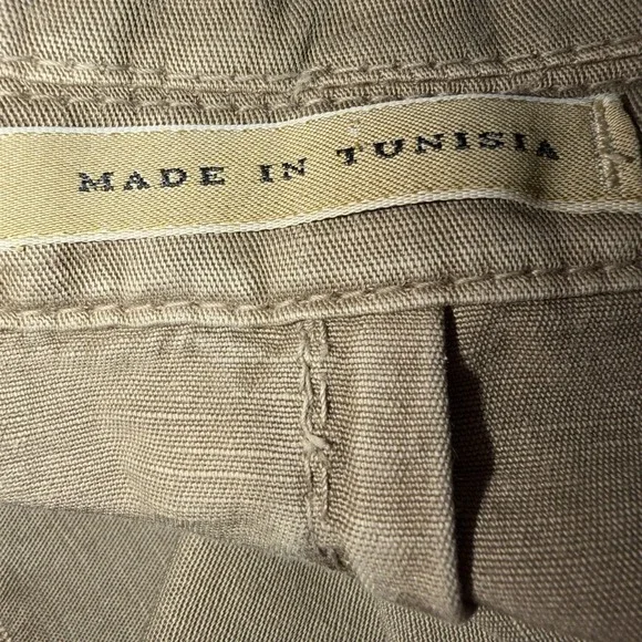 Montedoro Chinolino Lt Brown Linen Cotton Blazer Men's 44R Unstructured 3 Button - Picture 10 of 10